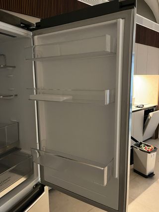 Nevera/congeldor LG Acero Inoxidable.