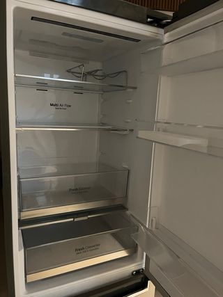 Nevera/congeldor LG Acero Inoxidable.