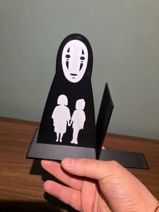 Fermalibro Senza Volto - Design Anime