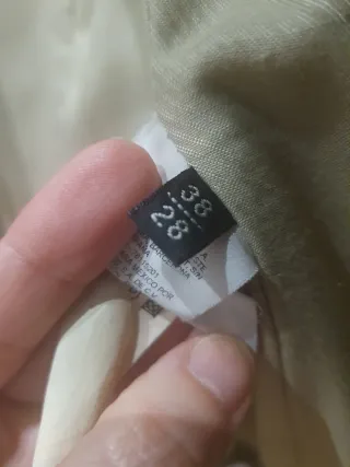 Blazer pana marrón talla 38