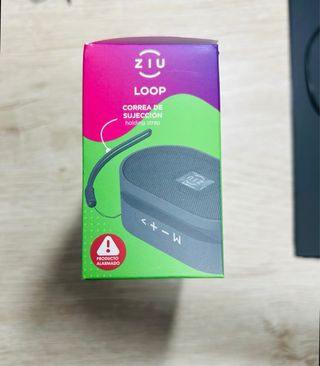 Altavoz Bluetooth Negro Soporte Móvil