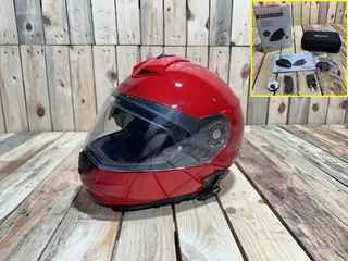 CASCO T-2XL SCHUBERTH C3 PRO + INTERCOM MIDLAND