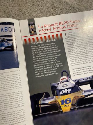 Fascicolo Renault Turbo Re20/23 1980