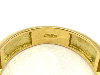sello oro 18k