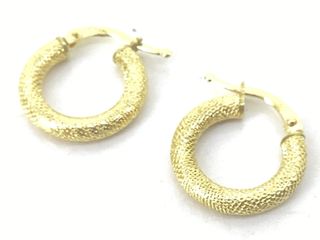 argollas oro 18k
