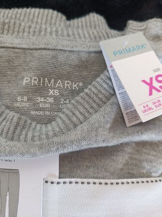 Pijama Primark Gris Talla XS