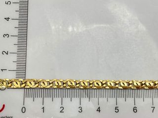 cadena oro 18k 28cm