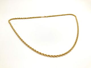 cadena oro 18k 25cm