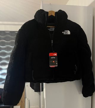 Chaqueta The North Face borreguito negra