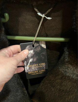 Chaquetón pelo marrón talla M