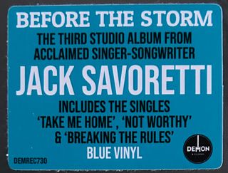 Vinil Jack Savoretti - Before The Storm ,vinil cor