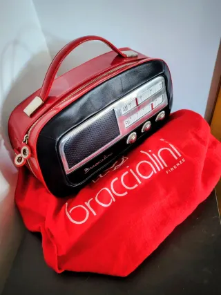 Borsa Braccialini tema Radio vintage