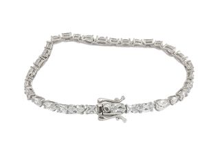 pulsera plata 925mm con piedra con circonita