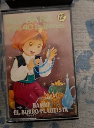 Lote 4 Cintas Casette Cuentos Infantiles