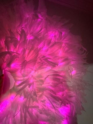 Abanicos plumas carnaval extra grandes