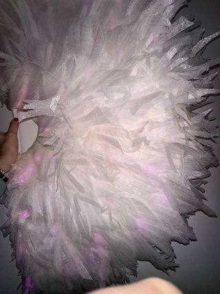 Abanicos plumas carnaval extra grandes