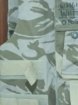 Chaleco táctico ejército U.K. Desert