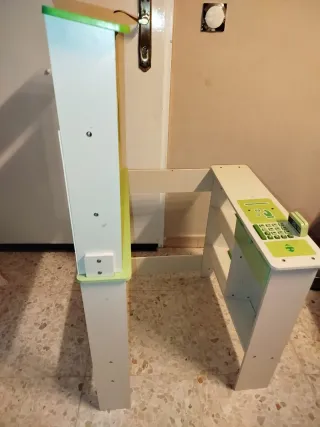 Juego Tienda Madera Infantil + carrito de compra