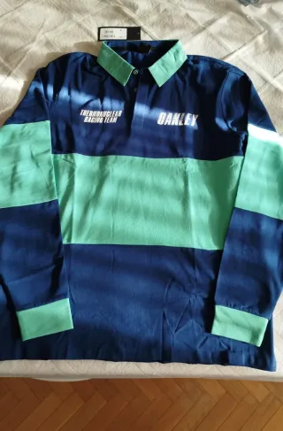 Polo manga larga Oakley talla L