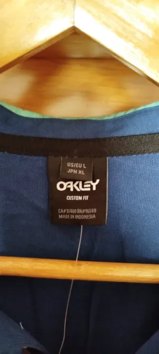 Polo manga larga Oakley talla L