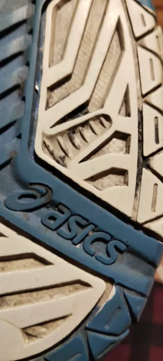 Zapatillas Asics Talla 46 Azul/Blanco