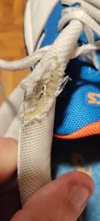 Zapatillas Asics Talla 46 Azul/Blanco