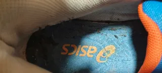 Zapatillas Asics Talla 46 Azul/Blanco