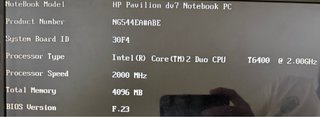 Portatile HP Argento e Nero