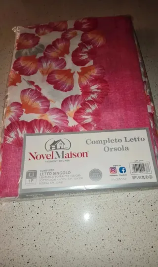 Completo Lenzuola Orsola Novel Maison