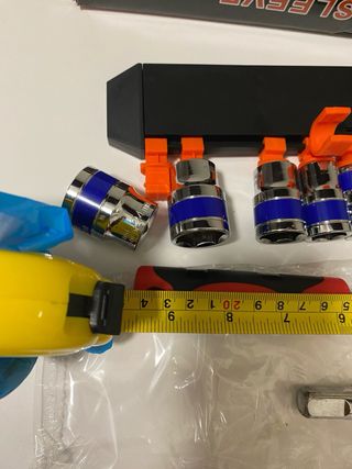 Set 12 bussole cricchetto 1/2  Chrome Vanadium