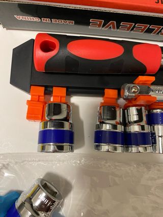 Set 12 bussole cricchetto 1/2  Chrome Vanadium