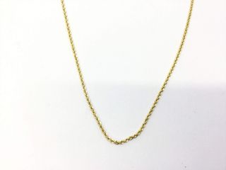 cadena oro 18k 30cm