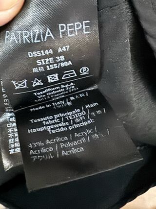 Cappotto Patrizia Pepe fantasia