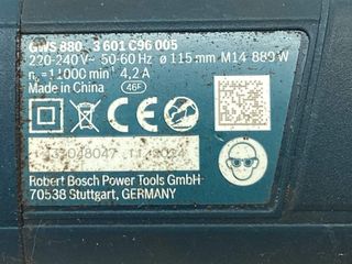 radial bosch gws 880