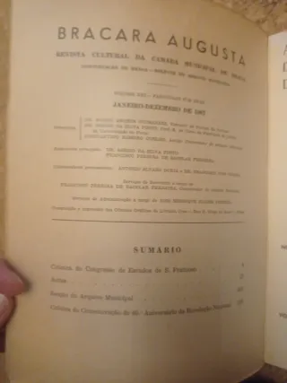 Bracara Augusta, tomo I, Congreso San Fructuoso.