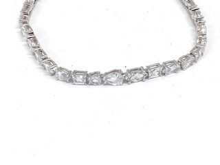 pulsera plata 925mm con piedra con circonita