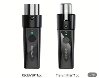 Adaptador Micrófono Inalámbrico XLR 2.4GHz