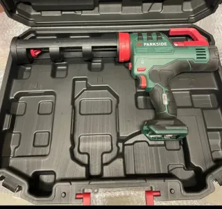 Pistola Silicona Batería Parkside