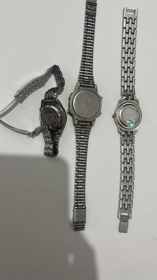 Lote 3 relojes mujer Casio, Seiko