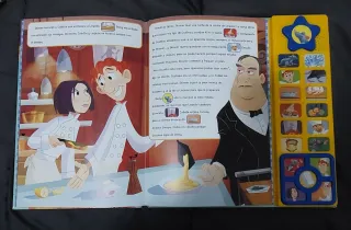 2 libros musicales. Ratatouille y El piano de Pooh