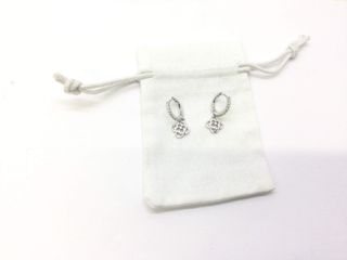 argollas plata 925mm con piedra con circonita