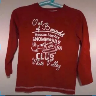 Camiseta niño Out Bound Snowmobile Club