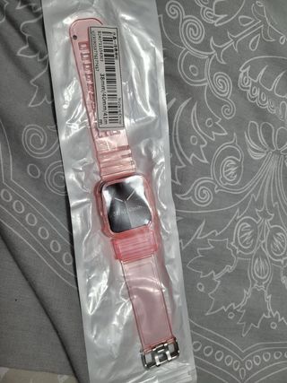 Correa Apple Watch Transparente Rosa 38/40/41mm