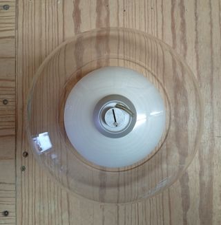 Lámpara de techo moderna cristal y metal