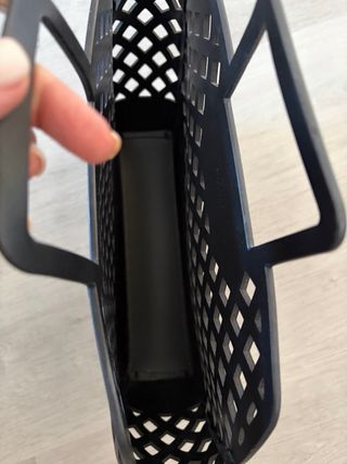 Bolso Cesta Zara Negro