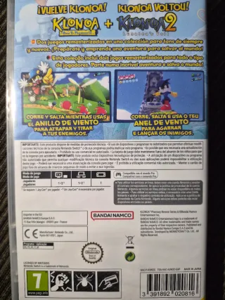 Klonoa Phantasy Reverie Series Nintendo Switch