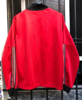 Sudadera Adidas Roja y Negra