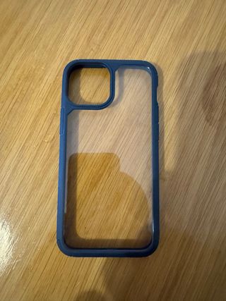 Funda iPhone 13 Mini Transparente Azul