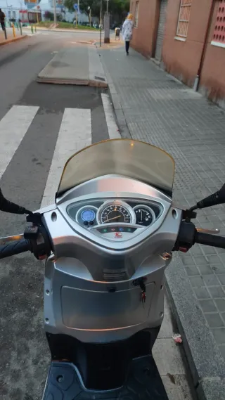 Moto Scooter Plata Automática