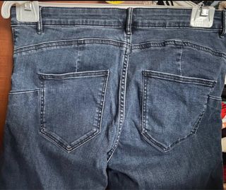 Pantalón skinny fit azul